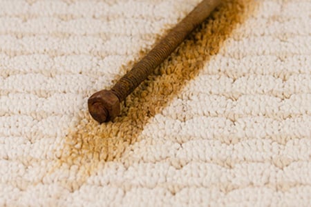 The Safer Way to Remove Rust Stains from Carpet